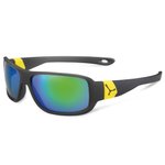 Cebe Sunglasses Scrat Matt Grey Yellow Zone Blue Light Grey Cat.3 Green Flash Mirror Overview