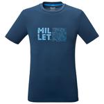 Millet Wander-T-Shirt Seneca Short Sleeve Saphir Präsentation