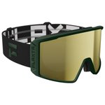 Flaxta Evoke Deep Green Gold Mirror Lens 