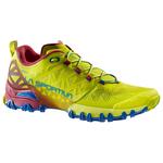 La Sportiva Trailschoenen Bushido II Gore-Tex Lime Punch Sangria Voorstelling