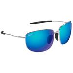 Maui Jim Gafas Hookipa Ultra M Silver Maui Ultra Blue Hawaï Presentación