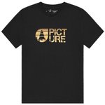 Picture Tee-Shirt Basement Elk Black Overview