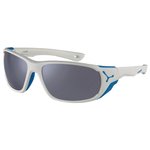 Cebe Sunglasses Jorasses L White Blue Peak Grey Blue Overview