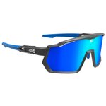 AZR Occhiali da sole Pro Race Rx Noire Mate Multicouche Bleu Presentazione
