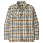Patagonia Chemise Long Sleeved Organic Cotton Flannel Natural Présentation