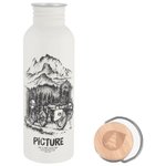 Picture Flask Hampton Bottle H White Overview