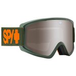 Spy Goggles Crusher Elite Jr Matte Steel Green Bronze Silver Spectra Overview