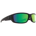 Spy Sunglasses Dirty Mo Matte Black Happy Bronze Polar Green Spectra Mirror Overview
