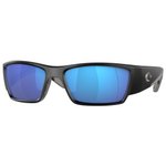 Costa Del Mar Sunglasses Corbina Pro Matte Black Blue Mirror Polarized Overview