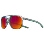 Julbo Sunglasses Slack Translucide Brillant Gris Vert Spectron 3 Overview