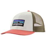 Patagonia Cap P-6 Logo LoPro Trucker Hat Birch White Overview