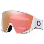 Oakley Máscaras Flow Scape M Matte White Prizm Sage Gold Iridium + Prizm Iced Iridium Presentación