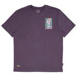 Bleubird Camiseta Trailhead Cropped Plum Presentación