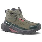 Salewa Wanderschuhe Pedroc 2 Leather Mid Ptx W Quicksand Bungee Cord Präsentation