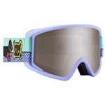 Spy Maschera Crusher Elite Jr Wiener Dog Bronze Silver Mirror Presentazione