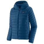 Patagonia Piumino Down Sweater Hoody W's Clement Blue Presentazione