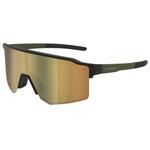 Cebe Sonnenbrille Outflow Lite Matt Black Kaki Bronze Mirror Präsentation