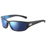 Bolle Sunglasses Python Matte Black/blue Hd Pol Arized Offshore Blue Black Overview