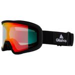 Glisshop Máscaras Mountain Belledonne Black Adaptive Red Mirror Presentación