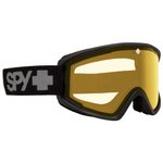 Spy Masque de Ski Crusher Elite Matte Black Yellow Photochromic Lens Présentation