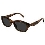 Saint Laurent Lunettes de soleil Sl M172 Black 003 Medium Havana Grey Présentation