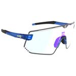 AZR Zonnebrillen Flash Rx Crystal Bleue Vernie Irisé Bleu Voorstelling