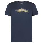 Icepeak Wandel T-shirt Bearden Bleu Fonce Voorstelling