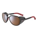 Cebe Sunglasses Summit Matt Black Red 2000 Brown PC Ar Af Silver Flash Mirror Overview