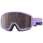 Scott Máscaras Trace Pro Compact Sherbet Purple Black Silver Chrome Presentación