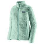 Patagonia Piumino W's Nano Puff Jacket Permafrost Thin Ice Presentazione