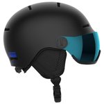 Salomon Casco con visera Orka Visor Black Flash Blue Presentación