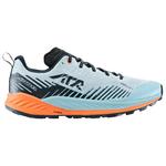 Lowa Botas de trail Amplux 2 Misty Blue Orange Presentación