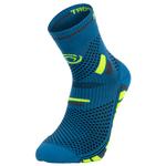 Bv Sport Socken Trail Socks Ultra Mid Bleu Jaune Präsentation