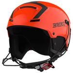 Briko Helmet Slalom Epp Shiny Orange Fluo Black Overview