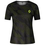 Scott Trail T-Shirt Tee W's Rc Run Short Sleeve Black Yellow Präsentation
