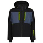 CMP Skijassen Man Jacket Zip Hood Nero Voorstelling