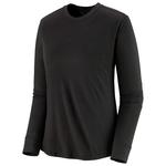 Patagonia Wandel T-shirt Cap Cool Merino LS Blend W Black Voorstelling