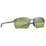 Maui Jim Sonnenbrille Hookipa Ultra G Asian Fit Metal Matte Grey Ht Green Photochromic MauiUltra Präsentation