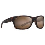 Maui Jim Lunettes de soleil Ano Nui Matte Dark Havana Hcl Bronze Mineral Superthin Présentation