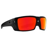 Spy Sunglasses Rebar Ansi Matte Black Happy Bronze Red Spectra Mirror Overview