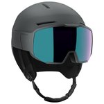 Salomon Visor helmet Osmo Ebony Sigma Sky Blue Overview