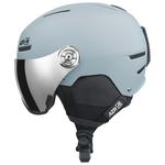 AZR Casco con visera Slider Visor Glacier Mat Gris Miroir Presentación