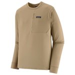 Patagonia Fleece M's R1 Thermal Crew Seabird Grey Präsentation