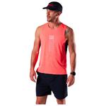 Rossignol Tee-shirt de trail Sapa Ultra Tank Neon Red Présentation