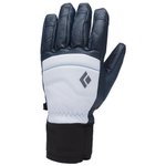 Black Diamond Gloves Women's Spark Gloves Charcoal Belay Blue Overview