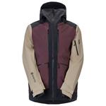 Scott Technisch jasje M's Jacket Vertic Gore Tex 3 Layer Cocoa Red Portobello Beige Voorstelling