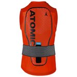 Atomic Protección dorsal Live Shield Vest Amid Men Red Presentación