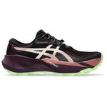 Asics Trailrunning-Schuhe Trabuco 14 Wmn Black Dark Aubergine Präsentation