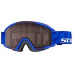 Scott Masque de Ski Shield Pro Junior Blue White Silver Chrome Présentation