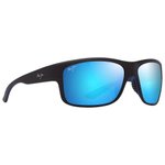 Maui Jim Occhiali da sole Southern Cross Noir Mat Bleu Bleu Hawai Minéral Superthin Presentazione